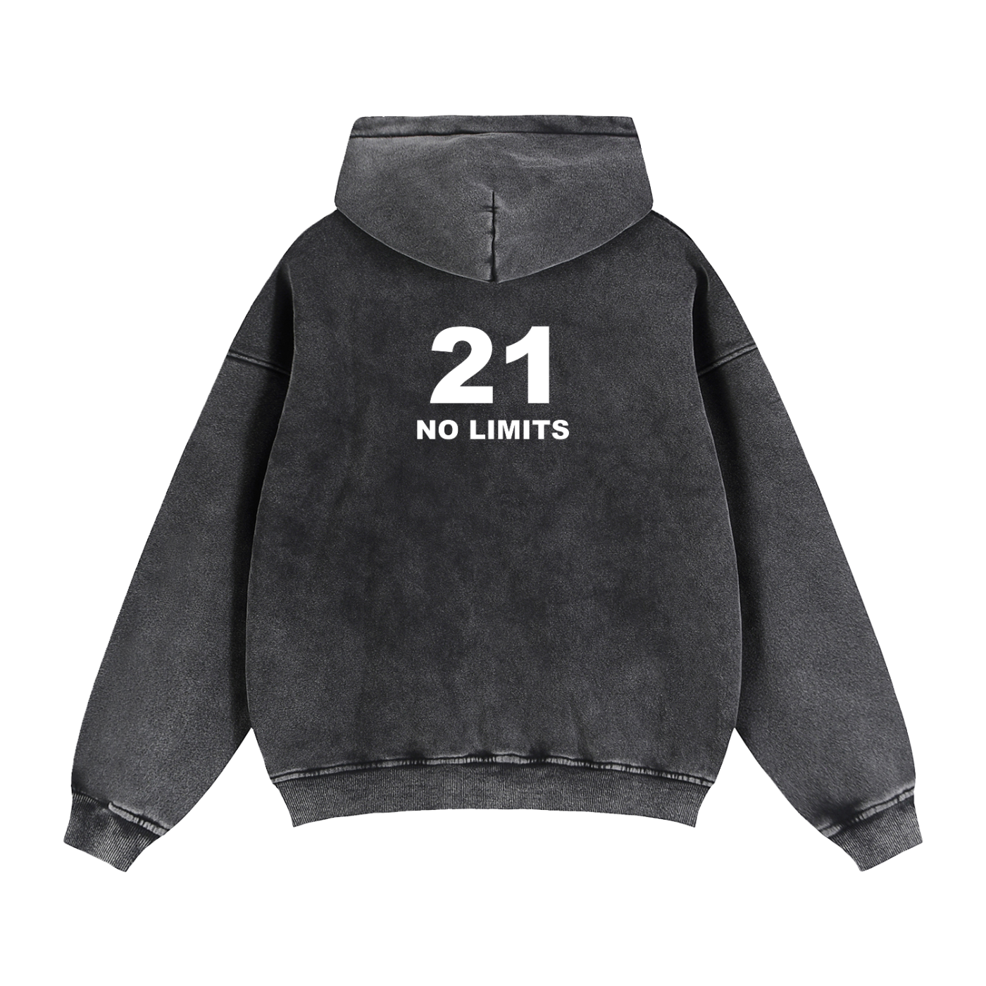 Zip-Through Boxy Fleece Hoodie
