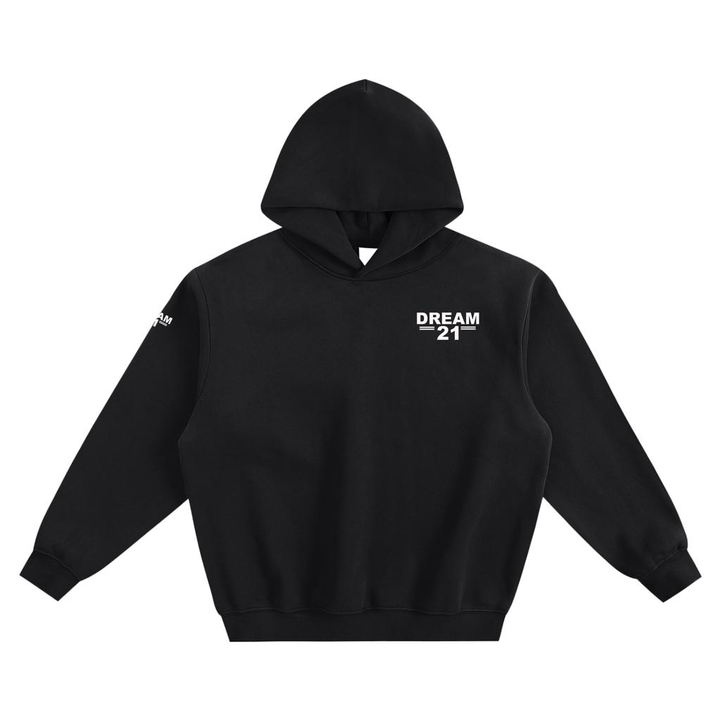 Fleeced Boxy Hoodie