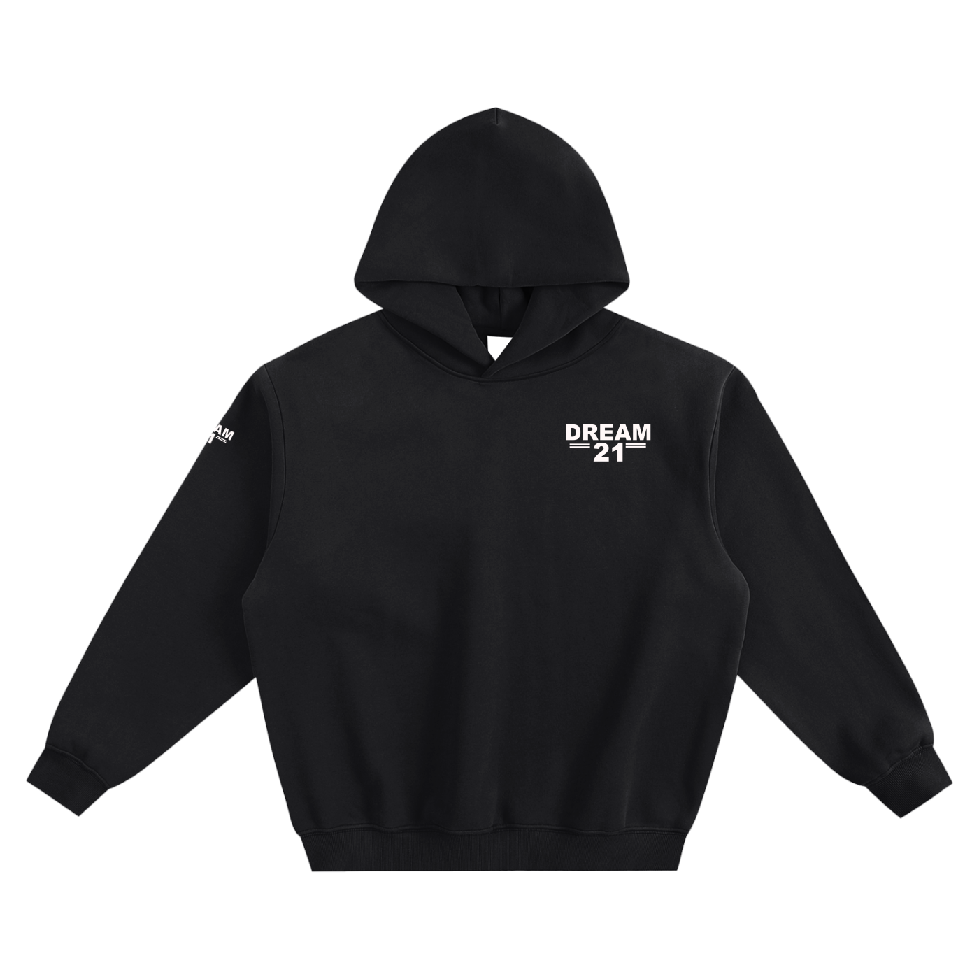 Fleeced Boxy Hoodie